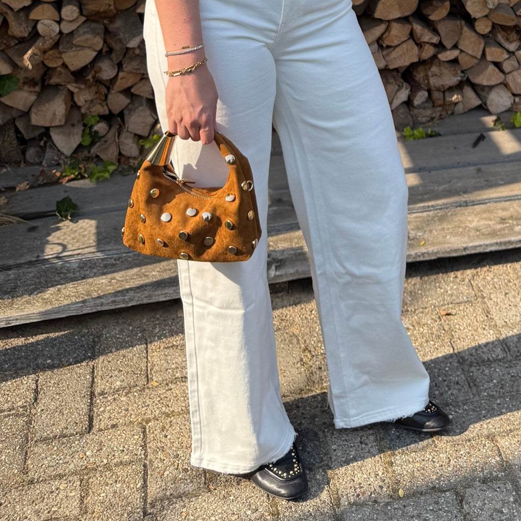 Tas met studs | Camel
