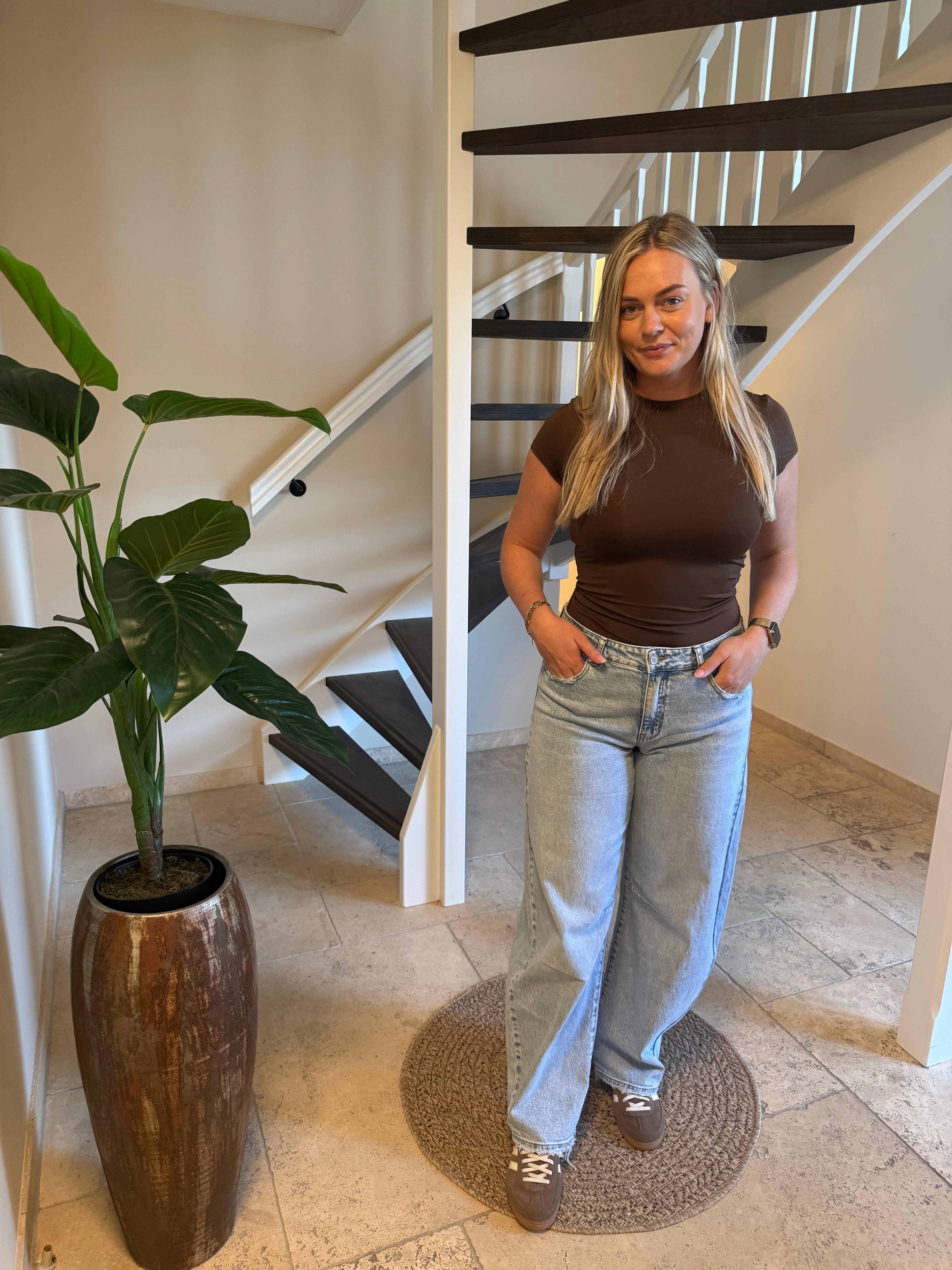Barrel jeans | Licht blauw