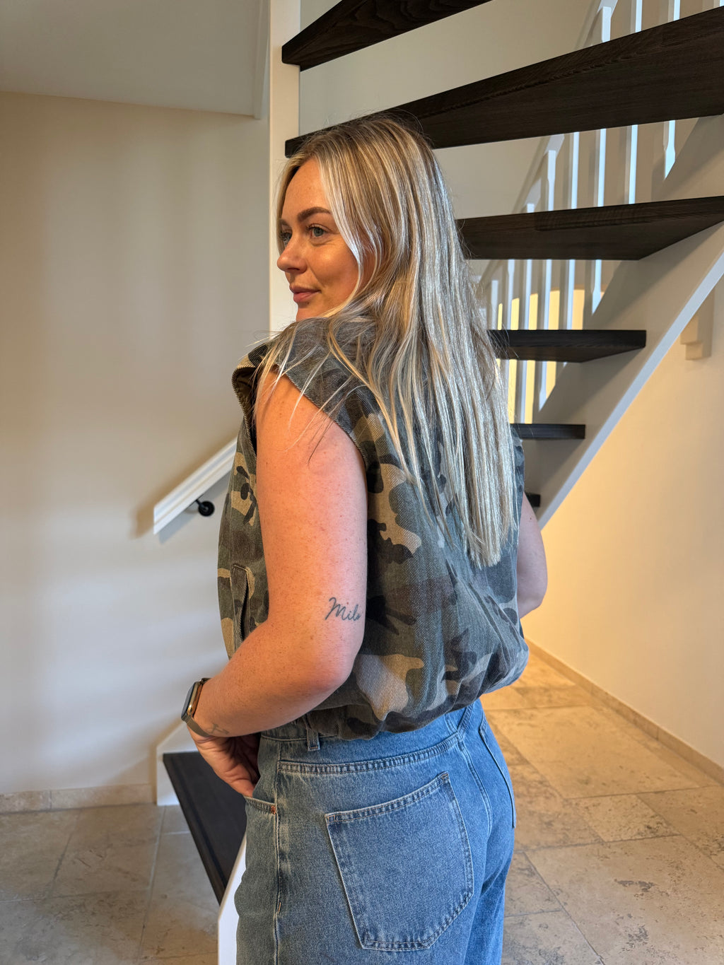 Leger Gilet | Groen