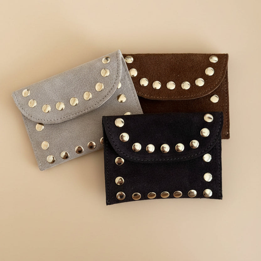 Portemonnee met studs